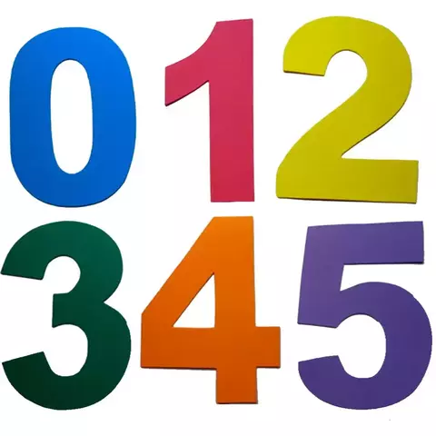 APLICAÇÃO EVA TRAÇOS MÁGICOS NÚMERO 0-9 C/10