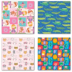 SACO CROMUS 20X29CM M2 SORTIDO INFANTIL