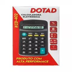 CALCULADORA CLASSE 11X06CM 8DÍGITOS CCD-402
