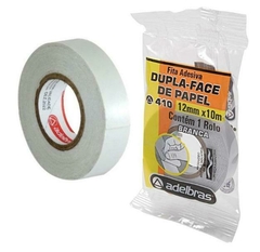Fita dupla face 12x10 papel adelbras blister
