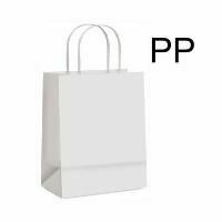 Sacola branca pp 16x12x7 cromus