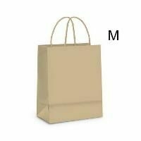 SACOLA KRAFT M 26X19,5X9,5 CROMUS