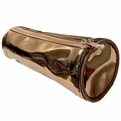 ESTOJO VINI 1ZÍPER CILÍNDRICO METÁLICO ROSE GOLD