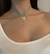 Collar Heart Studs - é m e r a