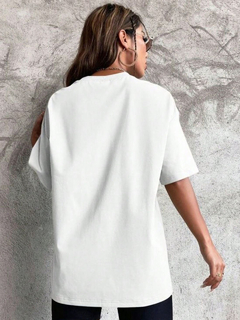 Imagen de Camiseta Feminina Max Algodão T-Shirt Oversized Alana