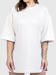 Camiseta Feminina Max Algodão T-Shirt Oversized Alana - comprar online