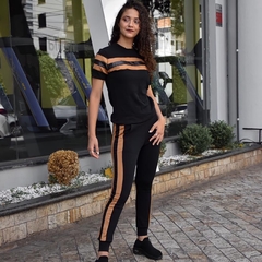 Conjunto crepe jakar com calça6 dress up store