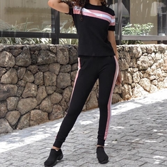 Conjunto crepe jakar com calça8 dress up store