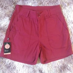 Short alfaiataria bengaline com botão2 dress up store