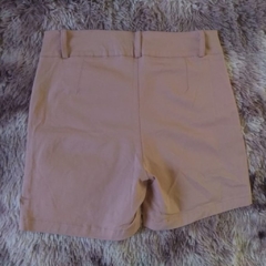 Short alfaiataria bengaline com botão4 dress up store