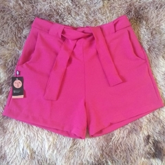 Short alfaiataria com amarração e elástico atrás1 dress up Store