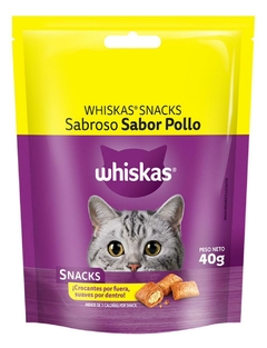 Whiskas Snacks (sabor pollo) x 40 gramos