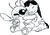 BLOCO DE COLORIR 15X20 LILO & STICH na internet