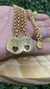 conjunto do hooponopono Gargantilha e Pulseira na internet