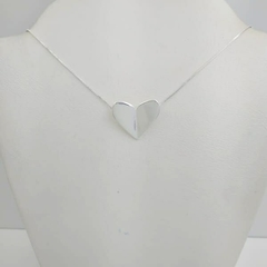 Colar Coração Chapado - comprar online