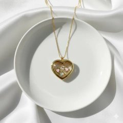 Colar Cápsula Coração Filhos (as) - comprar online