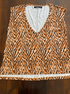Musculosa cebra mix - comprar online