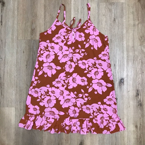 Vestido tira delantera