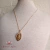 Colar Veneziana com Pingente Nossa Senhora de Nazaré Cravejado Banhado a Ouro 18K