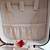 Pulseira Trevo Vermelho - Folheado a Ouro 18k