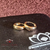 Argola Oval Lisa Banhado a Ouro 18K
