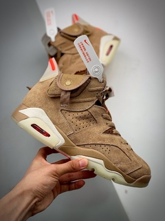 6 SP British Khaki x Cactus Jack - PLUG SNEAKERS