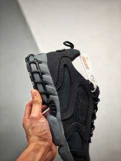 Nike x Stussy Air Zoom Spiridon Cage 2 Black / Cool Grey - comprar online
