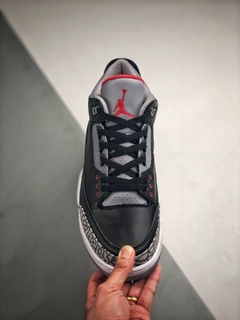 3 Retro Black Cement - comprar online