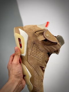 6 SP British Khaki x Cactus Jack - PLUG SNEAKERS