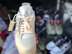 Air Jordan 4 Sail x Off-White - PLUG SNEAKERS