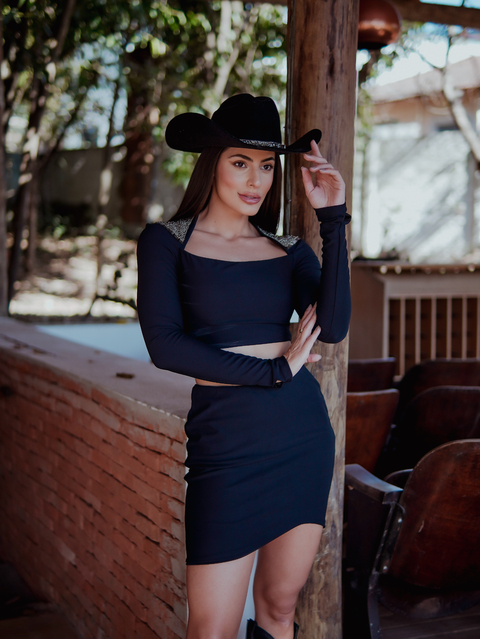 CONJUNTO CROPPED SAIA