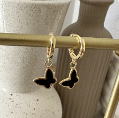 Aros Mariposa black - comprar online