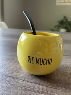 MATE CERAMICA - FRASE - comprar online