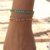PULSEIRA RIVIERA COLORIDA BANHADA NO OURO 18K - comprar online