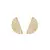 Brinco Leque Minimalista – Banhado a Ouro 18k - comprar online