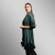 Echarpe pashmina pompom pele verdadeira raposa verde militar oliva. Acesssório tipo xale lenço cashmere lã leve por Fabiane Frank. Quentinha para dias frios outono e inverno 2025 2026 em Fur Shop Compre online Brasil Gramado