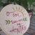 Bordado O sol vem de dentro - 18 cm - comprar online