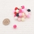 Pompom Colorido Candy 1.0cm - 50 Unidades