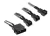 CABLE DE FUENTE ADAPTADOR MOLEX A 3 O 4 PINES X3 COOLER