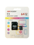 MEMORIA MICROSD 64GB CLASE 10 C/ADAPTADOR HIKVISION
