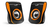 Parlantes Genius Sp-q180 Usb Naranja
