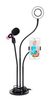 Soporte Celular Universal 3 En 1 Aro De Luz Soporte - WEST SOLUTION