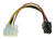 Cable De Fuente Adaptador Molex M A 6 Pines Pci-e