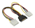 Cable De Fuente Adaptador - 1 Sata M A 2 Molex H - tienda online