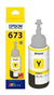 Cartucho Epson T673 L805 L810 L1800 Amarillo - tienda online