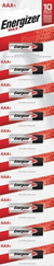Pila Energizer Alcalinas Lr03 - Tipo Aaa - E92 Pack X 10 Uni