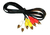 Cable De Audio Y Video - 3 Rca M A 3 Rca M 1.5 Metros en internet