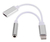 Adaptador Usb Tipo C A Jack 3.5mm + Jack Carga Usb Tipo C - WEST SOLUTION