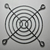 Reja Metal P/turbina 120x120 Mm 4 - comprar online