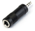 Imagen de Adaptador Mono Hembra 6.5mm A Mono Macho 3.5mm Plastico